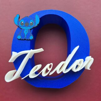 Personalized 3D Letter Name Sign