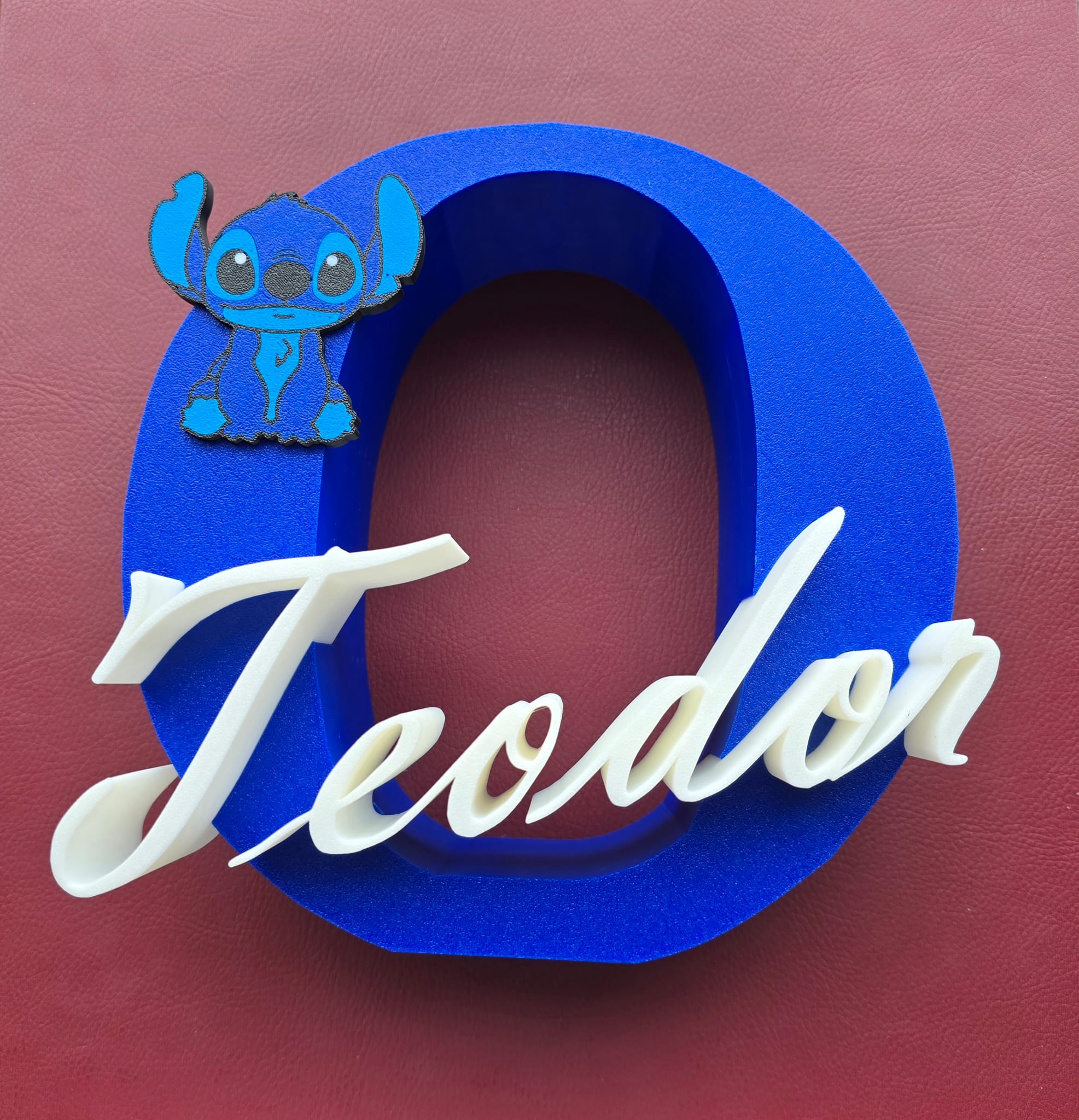 Personalized 3D Letter Name Sign